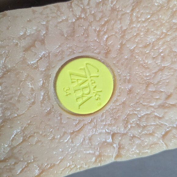 CLARKS® x ZARA LEATHER SHOES | Brown | US Size  2½ - Picture 8 of 16